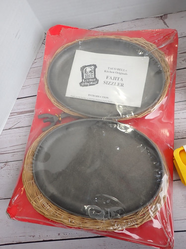 Vtg taco bell fajita - taco,